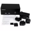 StarTech.com 2-pordine KVM-lüliti kahe VGA-ga - USB 2.0, 1920 x 1200 pikslit, Full HD, 18 W, Must