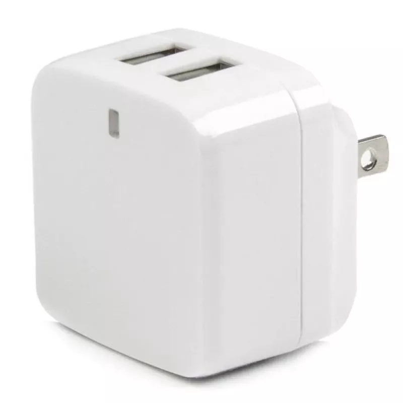 StarTech.com kahe pordiga USB seinilaadija - rahvusvaheline reis - 17W/3,4A - valge