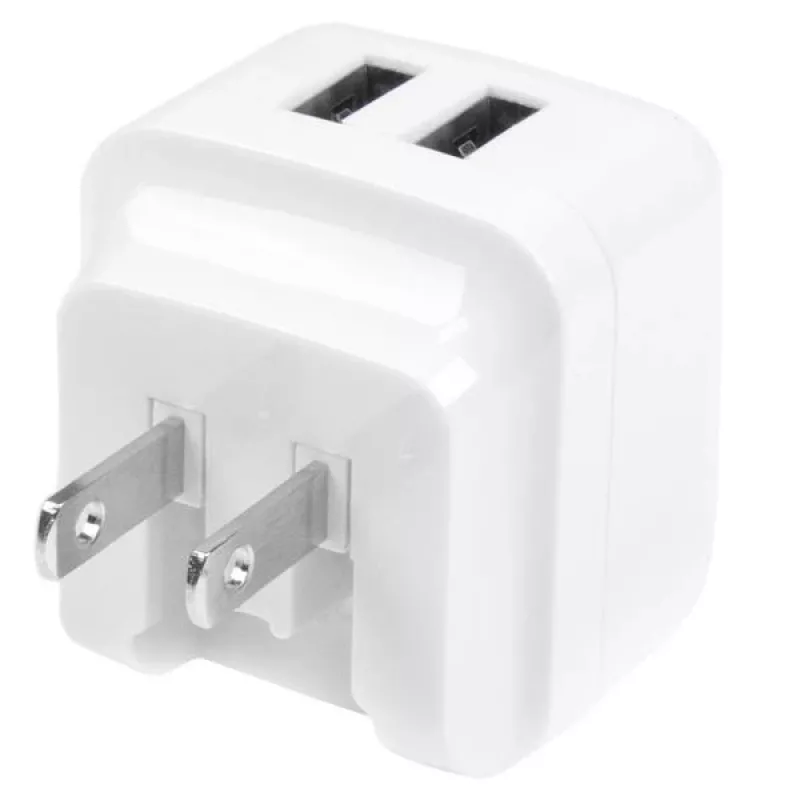 StarTech.com kahe pordiga USB seinilaadija - rahvusvaheline reis - 17W/3,4A - valge