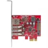 StarTech.com 3-pordiline PCI Express USB 3.0 kaart + Gigabit Ethernet