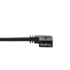 StarTech.com õhuke Micro-USB 3.0 kaabel - M/M - vasakpoolse nurga all Micro USB - 2m