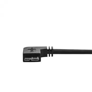 StarTech.com õhuke mikro-USB 3.0 kaabel - M/M - täisnurkne mikro-USB - 0,5 m (20 tolli)
