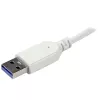 StarTech.com 7-pordiline USB-jaotur, USB A kuni 7x USB-A porti, USB 5 Gbit/s, tugev disain, siini- või toitega, kaasaskantav sülearvuti USB 3.0 jaoturi laiendus toiteplokiga