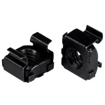 StarTech.com M6 puurimutrid - 100 tk pakend, must, puurimutter, teras, must, M6, 428 g, 120 mm