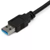 StarTech.com USB–Etherneti adapter, USB 3.0 – 10/100/1000 Gigabit Ethernet LAN-muundur sülearvutitele, 11,8 tolli / 30 cm ühendatud kaabel, USB–RJ45 adapter, võrguadapter, USB-võrguadapter