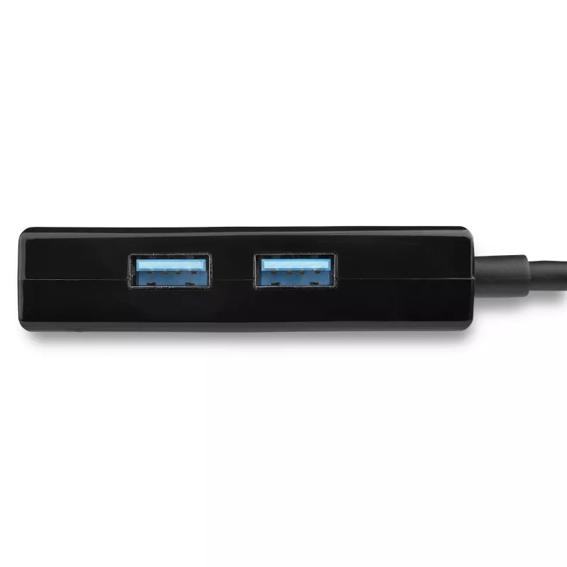 StarTech.com USB–Etherneti adapter, USB 3.0 – 10/100/1000 Gigabit Ethernet LAN-muundur sülearvutitele, 11,8 tolli / 30 cm ühendatud kaabel, USB–RJ45 adapter, võrguadapter, USB-võrguadapter