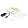StarTech.com USB–Etherneti adapter, USB 3.0 – 10/100/1000 Gigabit Ethernet LAN-muundur sülearvutitele, 11,8 tolli / 30 cm ühendatud kaabel, USB–RJ45 adapter, võrguadapter, USB-võrguadapter