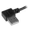 StarTech.com Micro-USB kaabel täisnurksete pistikutega – M/M – 2 m (6 jalga)