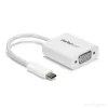 StarTech.com USB-C–VGA-adapter – valge, 3.2 Gen 1 (3.1 Gen 1), USB USB-C, VGA (D-Sub) väljund, 1920 × 1200 pikslit