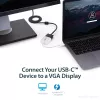 StarTech.com USB-C–VGA-adapter – valge, 3.2 Gen 1 (3.1 Gen 1), USB USB-C, VGA (D-Sub) väljund, 1920 × 1200 pikslit