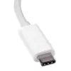 StarTech.com USB-C–DisplayPort-adapter – 4K 60 Hz/8K 30 Hz – USB USB-C–DP 1.4 HBR2 adapteri dongel – kompaktne USB-C (DP Alt Mode) monitori videomuundur – Thunderbolt 3 ühilduv – valge