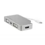 StarTech.com USB-C mitme pordiga videoadapter HDMI, VGA, Mini DisplayPorti või DVI-ga – USB USB-C monitoriadapter HDMI 1.4-le või mDP 1.2-le (4K) – VGA või DVI (1080p) – hõbedane alumiinium