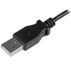 StarTech.com Micro-USB laadimis- ja sünkroonimiskaabel M/M - Vasakpoolse nurgaga Micro-USB - 30/24 AWG - 1 m (3 jalga)