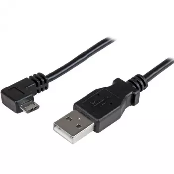 StarTech.com Micro-USB laadimis- ja sünkroonimiskaabel M/M – täisnurkne Micro-USB – 24 AWG – 2 m