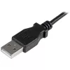 StarTech.com Micro-USB laadimis- ja sünkroonimiskaabel M/M – täisnurkne Micro-USB – 24 AWG – 2 m