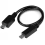StarTech.com USB OTG-kaabel - Micro USB Mini USB-le - isane/isane - 8 tolli