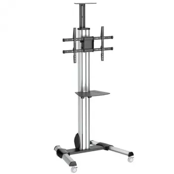 StarTech.com TV-alus – reguleeritava kõrgusega – lukustatavad rattad, 40 kg, 81,3 cm (32 tolli), 190,5 cm (75 tolli), 200 x 200 mm, 600 x 400 mm, 1110–1510 mm