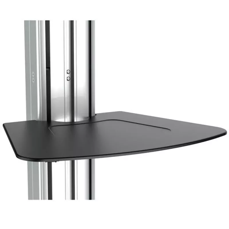 StarTech.com TV-alus – reguleeritava kõrgusega – lukustatavad rattad, 40 kg, 81,3 cm (32 tolli), 190,5 cm (75 tolli), 200 x 200 mm, 600 x 400 mm, 1110–1510 mm