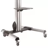 StarTech.com TV-alus – reguleeritava kõrgusega – lukustatavad rattad, 40 kg, 81,3 cm (32 tolli), 190,5 cm (75 tolli), 200 x 200 mm, 600 x 400 mm, 1110–1510 mm