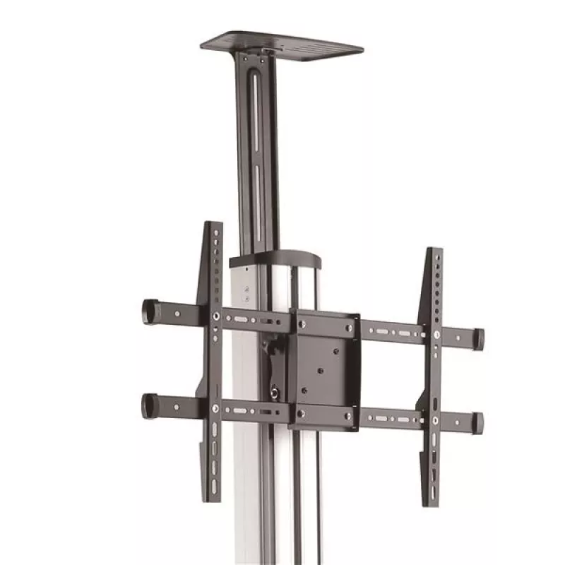 StarTech.com TV-alus – reguleeritava kõrgusega – lukustatavad rattad, 40 kg, 81,3 cm (32 tolli), 190,5 cm (75 tolli), 200 x 200 mm, 600 x 400 mm, 1110–1510 mm