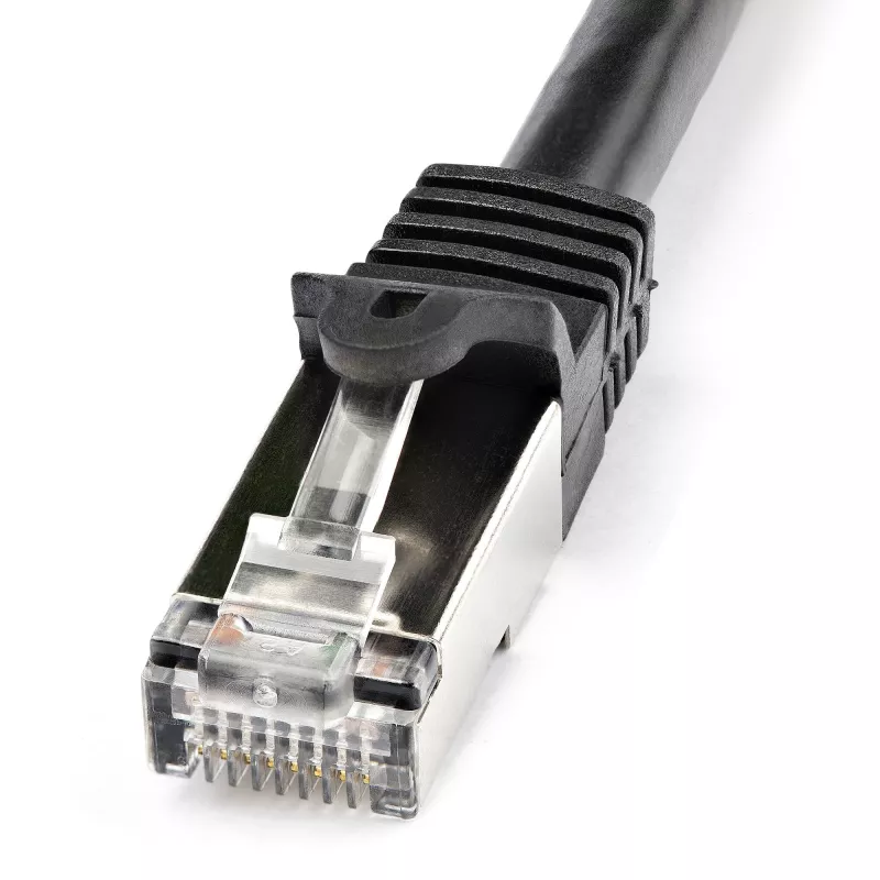 StarTech.com Cat6 paigalduskaabel - varjestatud (SFTP) - 1 m, must