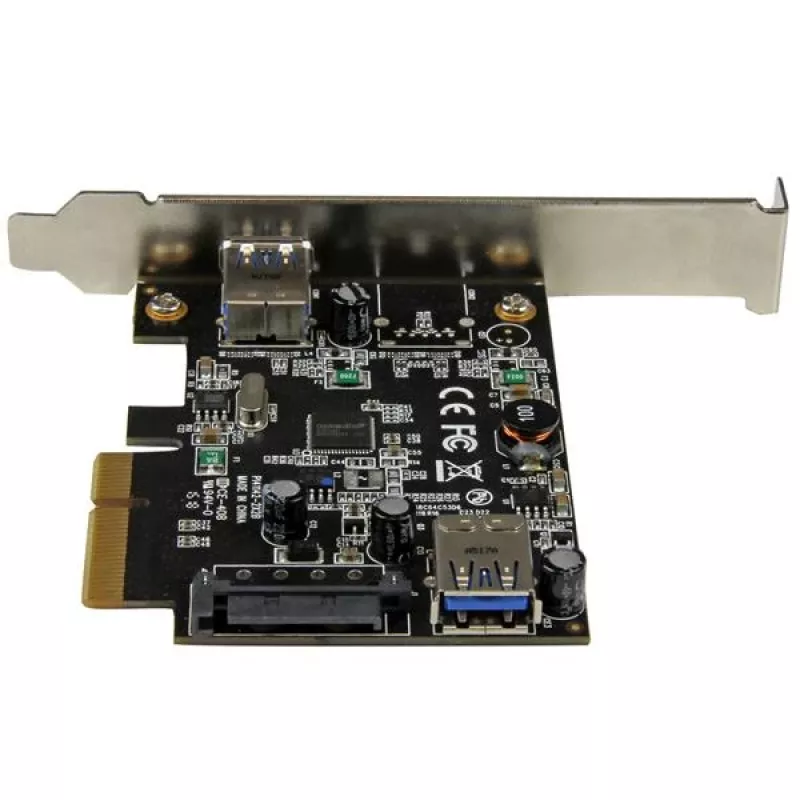 StarTech.com 2-pordine USB 3.1 (10 Gbps) kaart - USB-A, 1x väline, 1x sisemine - PCIe