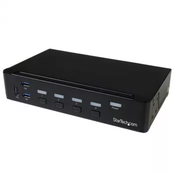 StarTech.com 4-pordiline DisplayPort KVM-lüliti - USB 3.0 - 4K 30Hz