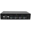 StarTech.com 4-pordiline DisplayPort KVM-lüliti - USB 3.0 - 4K 30Hz