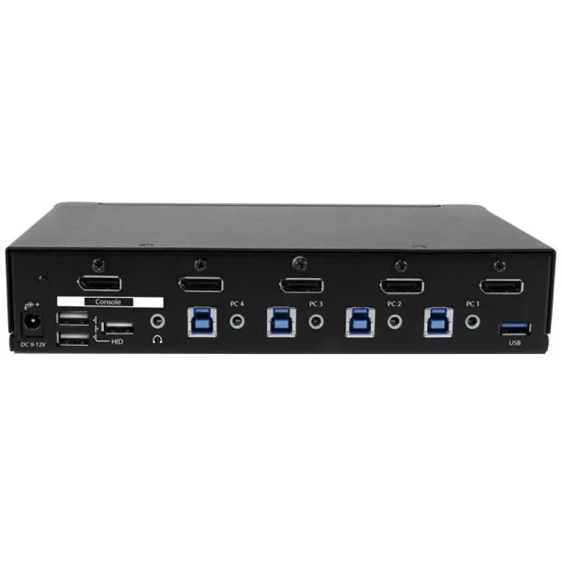 StarTech.com 4-pordiline DisplayPort KVM-lüliti - USB 3.0 - 4K 30Hz