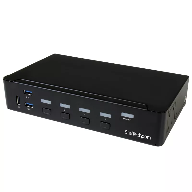 StarTech.com 4-pordiline DisplayPort KVM-lüliti - USB 3.0 - 4K 30Hz