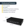 StarTech.com 4-pordiline DisplayPort KVM-lüliti - USB 3.0 - 4K 30Hz