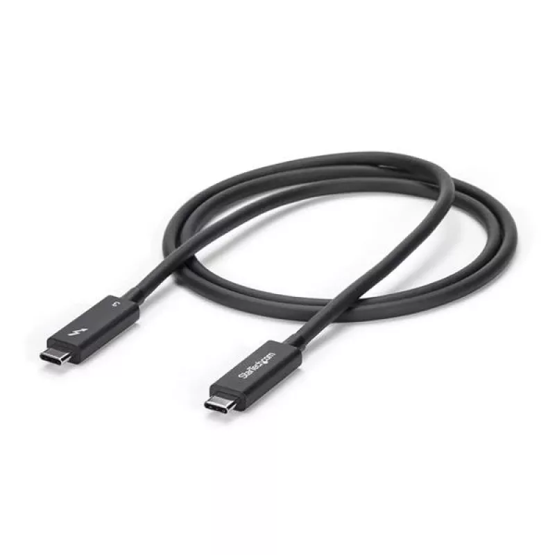 StarTech.com 3 jala (1 m) Thunderbolt 3 kaabel 100 W toiteedastusega – 40 Gbit/s