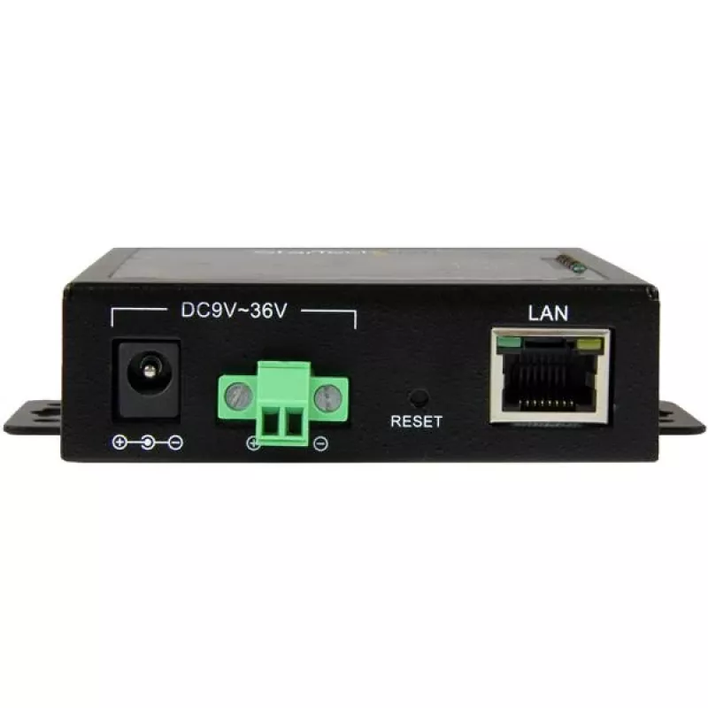 StarTech.com 2-pordiline jadasiin-IP Ethernet-seadmepult – RS232 – metallist ja paigaldatav