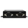 StarTech.com 2-pordiline jadasiin-IP Ethernet-seadmepult – RS232 – metallist ja paigaldatav