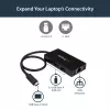 StarTech.com 3-pordiline USB 3.0 jaotur ja Gigabit Ethernet - USB-C - sisaldab toiteadapterit~3-pordiline USB-C jaotur koos Gigabit Ethernetiga - USB-C kuni 3x USB-A - USB 3.0 (5 Gbit/s) - sisaldab toiteadapterit