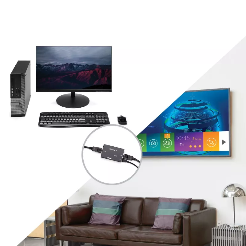 StarTech.com DisplayPort signaalivõimendi - DP pikendaja - 4K 60Hz