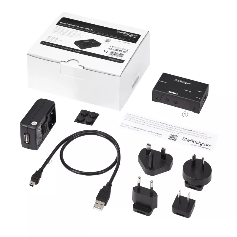 StarTech.com DisplayPort signaalivõimendi - DP pikendaja - 4K 60Hz