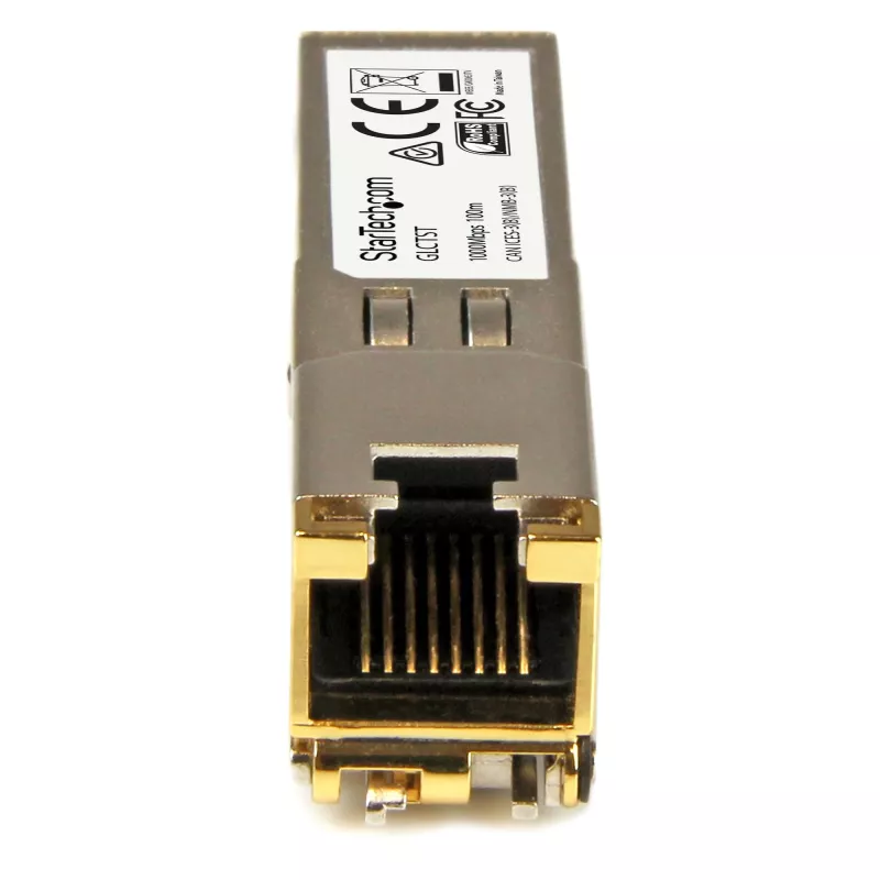StarTech.com Cisco GLC-T-ga ühilduv SFP transiivermoodul – 1000BASE-T – 10 tk pakk