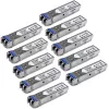 StarTech.com Cisco GLC-LH-SMD Ühilduv SFP transiiver Module - 1000BASE-LX/LH - 10 Pack~Cisco GLC-LH-SMD Ühilduv SFP Module (10 Pack) - 1000BASE-LX/LH - 1GbE Single Mode Fiber SMF Optic transiiver - 1GE Gigabit Ethernet SFP - LC 10km - 1310nm - DDM Cisco Firepower, ASR920, IE2000