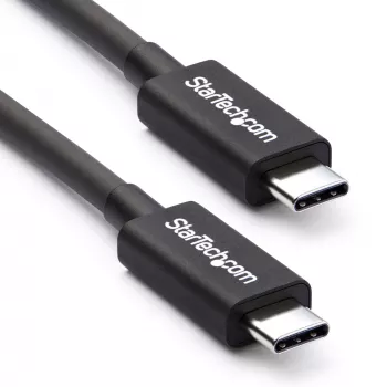 StarTech.com 0.5m Thunderbolt 3 (40Gbps) USB-C-kaabel – Thunderbolt, USB ja DisplayPort ühilduv