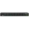 StarTech.com 16-pordiline USB-jadasiini adapterjaotur, USB 2.0 Type-B, jadasiin, 480 Mbit/s, must, teras, 36 W