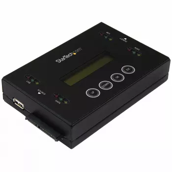 StarTech.com 1:1 eraldiseisev kõvaketta duplikaator ja kustutaja, USB-mälupulga ning SATA HDD/SSD ketta kloonija ja kustutaja, LCD-ekraan, TAA nõuetele vastav, OS sõltumatu