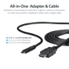 StarTech.com 3 jala (1 m) USB-C–HDMI-kaabel – 4K 30 Hz USB USB-C–HDMI-videokuvari muundur – USB-C DP-alt-režiimi HDMI-kuvari adapterjuhe – Thunderbolti ühilduv