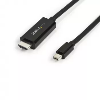 StarTech.com 10 jalga (3 m) Mini DisplayPort HDMI-kaablile – 4K 30Hz video – mDP HDMI-adapterkaabel – Mini DP või Thunderbolt 1/2 Mac/PC HDMI-kuvarile/ekraanile – mDP HDMI-muunduri juhe