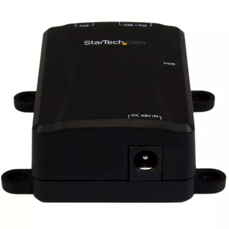 StarTech.com 1-pordine gigabit-midspan – PoE+ süstija – 802.3at ja 802.3af