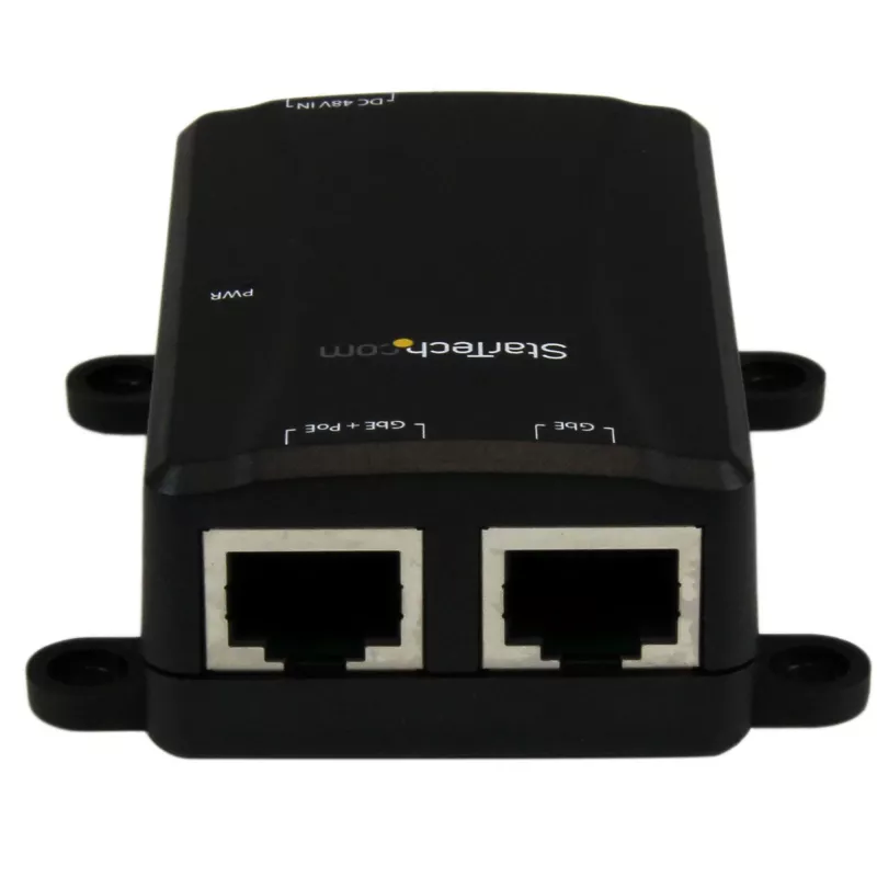 StarTech.com 1-pordine gigabit-midspan – PoE+ süstija – 802.3at ja 802.3af
