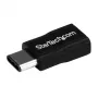 StarTech.com USB-C Micro-USB-adapter - M/F - USB 2.0, USB 2.0 USB-C, USB 2.0 Micro-B, Must