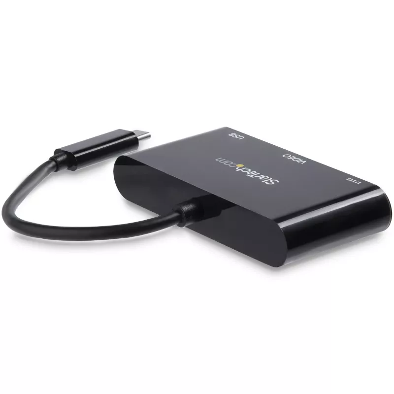 StarTech.com USB-C VGA mitmepordiadapter - USB 3.0 port - 60 W PD