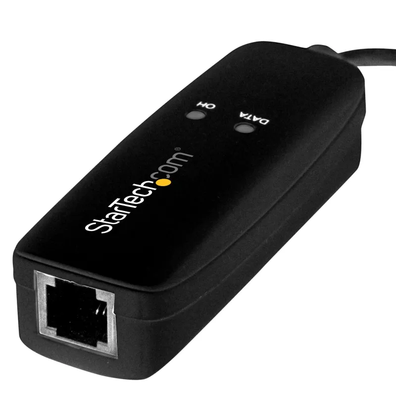 StarTech.com USB 2.0 faksimodem – 56K väline riistvaraline sissehelistamisega V.92 modem/dongel/adapter – arvuti/sülearvuti faksimodem – USB telefonipistikusse – USB andmemodem – võrgufaks/CMR/POS