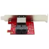 StarTech.com Mini-SAS-adapter – Kahekordne SFF-8643 SFF-8644-le – täis- ja madalprofiiliga kronsteinidega – 12 Gbps